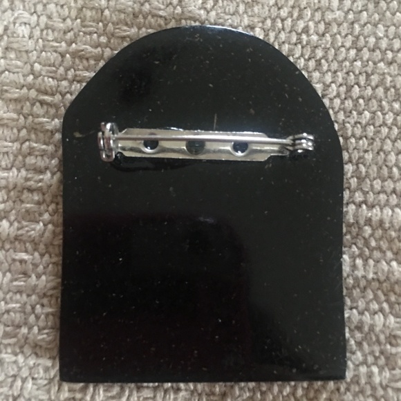 Deco Inspired Brooch - Picture 2 of 2